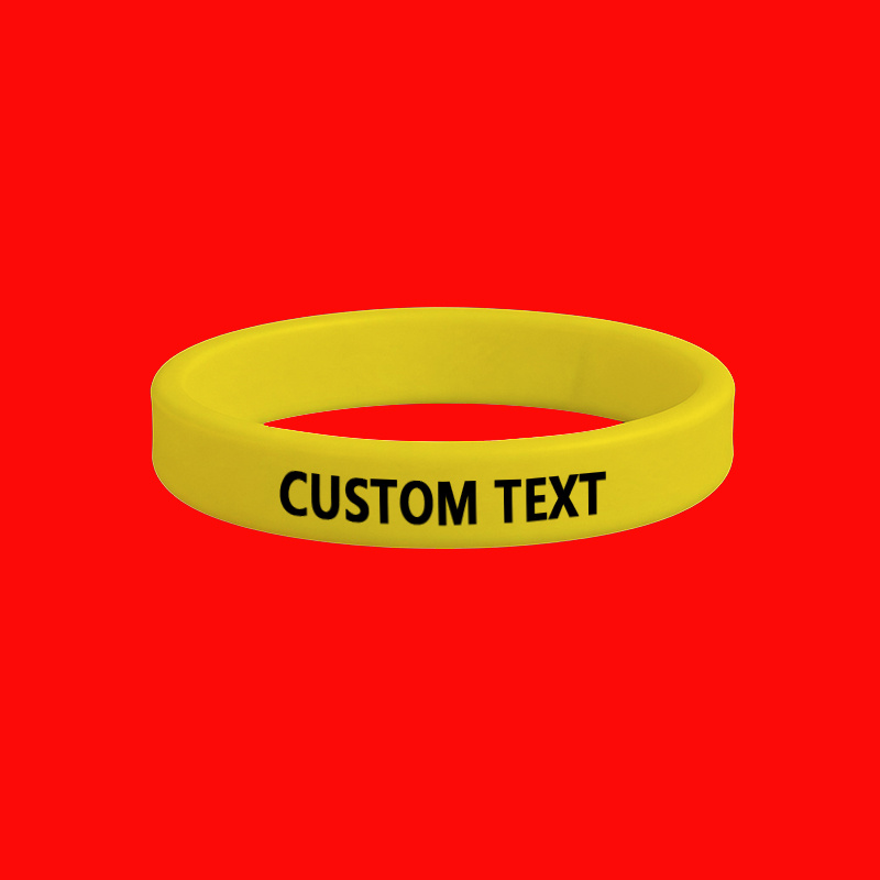 30pc Custom Silicone Bracelets Set, Personalised Gift